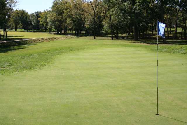A view of the 9th hole at Berkshire Country Club
