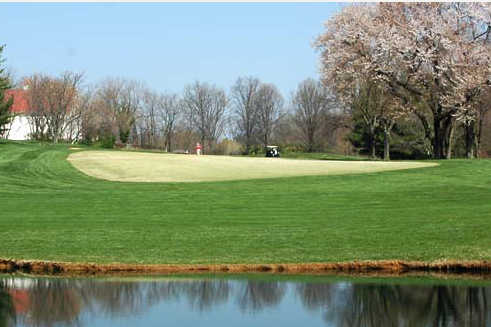 A view over the water from Woodmont Country Club