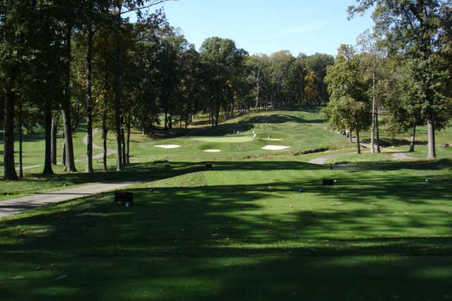 A view from a tee at Manor Country Club