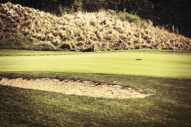 A view of a hole at Willow Springs Golf Course