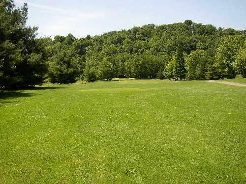 A view from the 3rd fairway at Riverside Golf Course