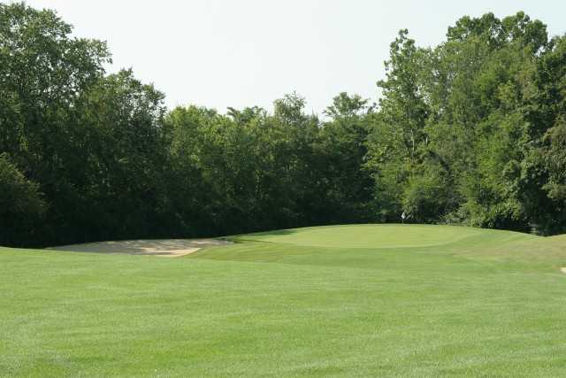 View of a green at Turtle Run Golf Club
