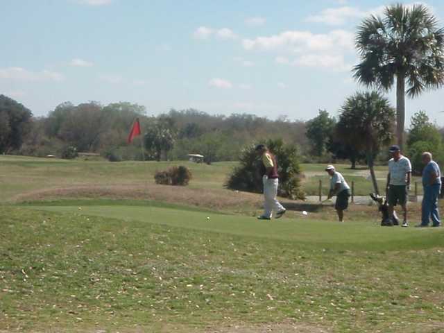 A view of a green at Point O'Woods Golf Club