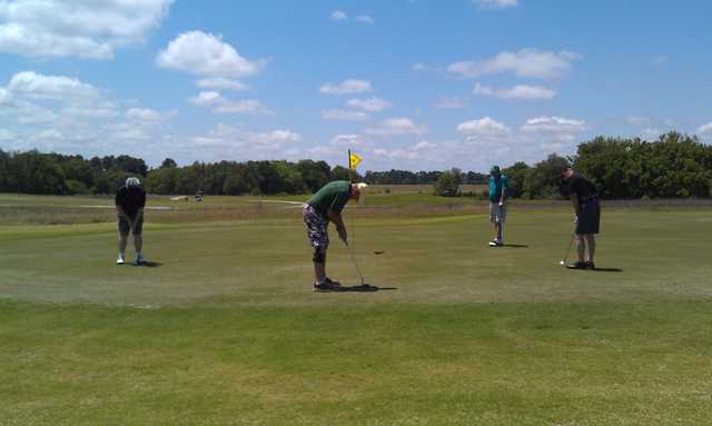 A view of a hole at Brazell's Creek Golf Course