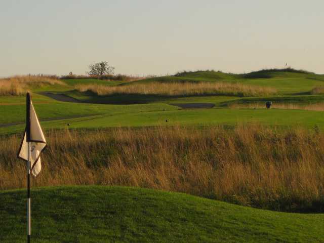 A view from a green at Wyncote Golf Club