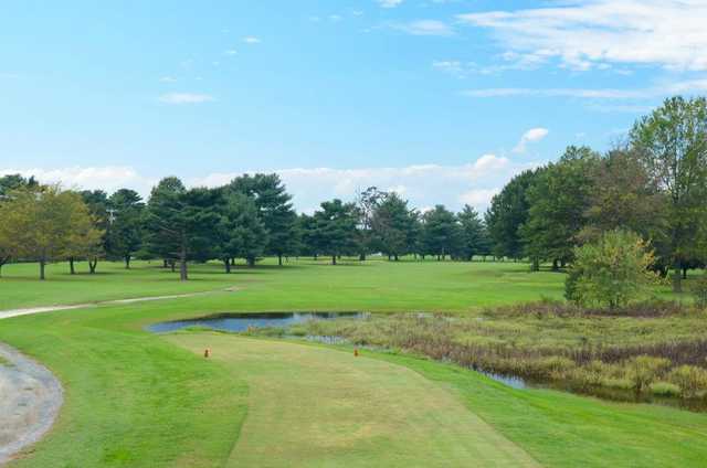 A view from tee #4 at Hooper's Landing Golf Course