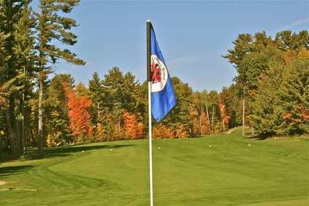 A view from the 13th green at Glacier Wood Golf Club