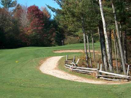 A view of the 15th fairway at Glacier Wood Golf Club