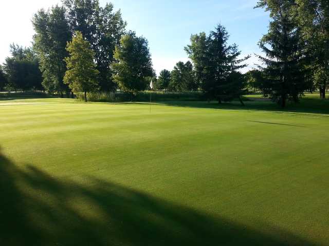 A view of a hole at Glencoe Country Club