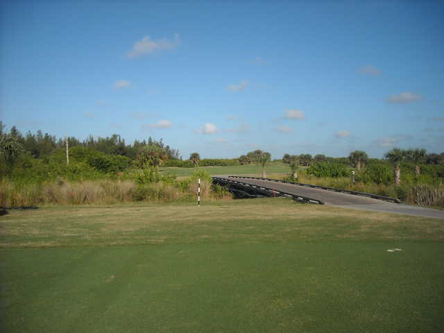 A view over a bridge at Cape Royal Golf Club