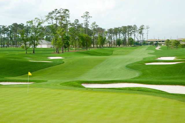 A view of the 1st hole at Member Course from Golf Club of Houston