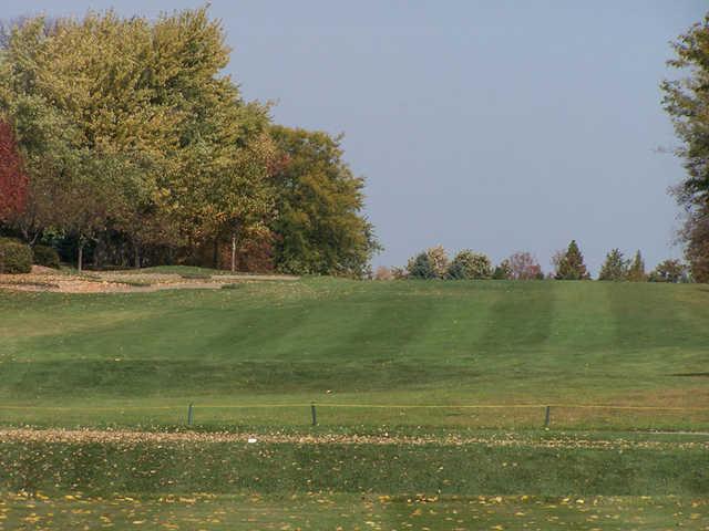 A view of a fairway at Bloomingdale Golf Course