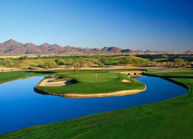 A view from hole #15 at TPC Scottsdale -Stadium Course