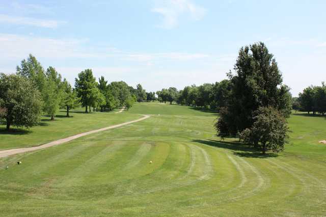 A view from tee #1 at Shirkey Golf Club