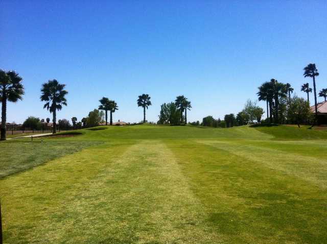 A view from the 1st fairway at Pheasant Run Golf Course