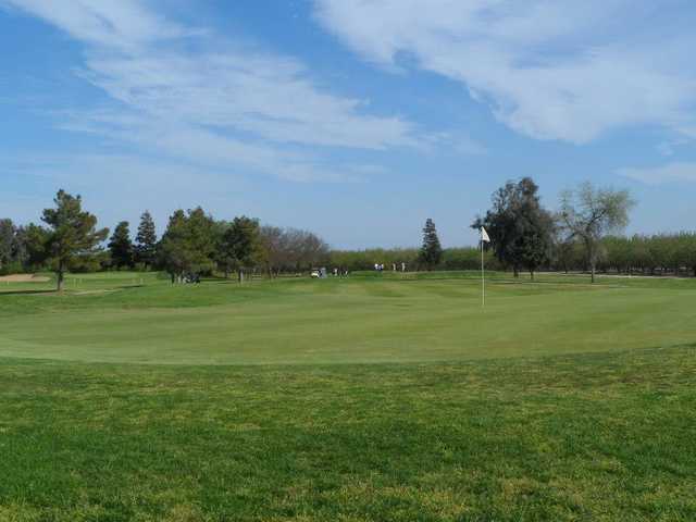 A view of the 3rd green at Madera Golf Course