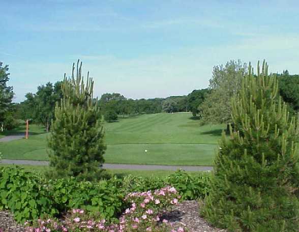 A view of tee #6 at Big Run Golf Club