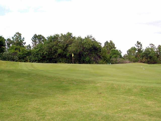 A view of green #11 at Sebastian Golf Course