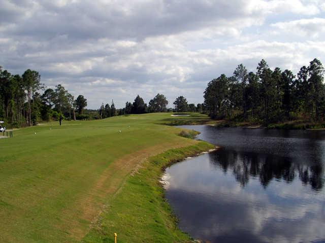 A view of tee #14 at Sebastian Golf Course