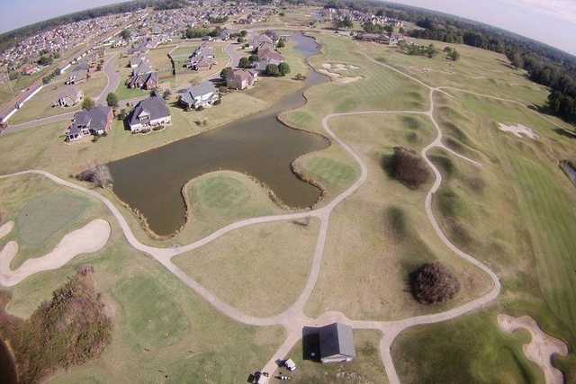 Aerial view from North Creek Golf Club