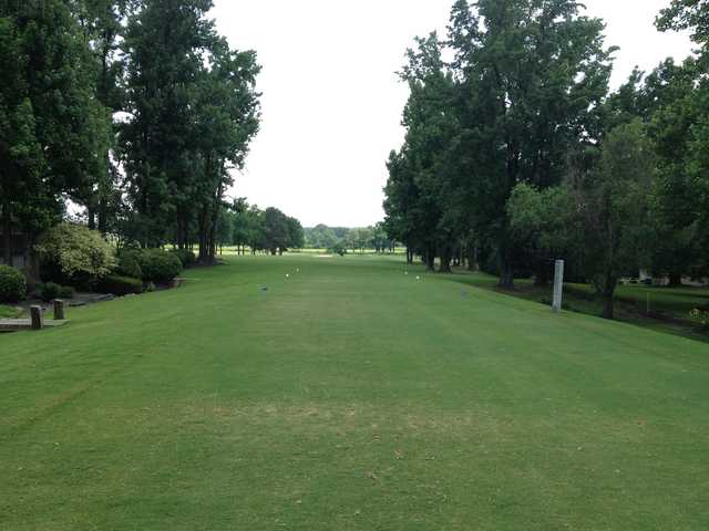 A view from tee #18 at Wedgewood Golf Course