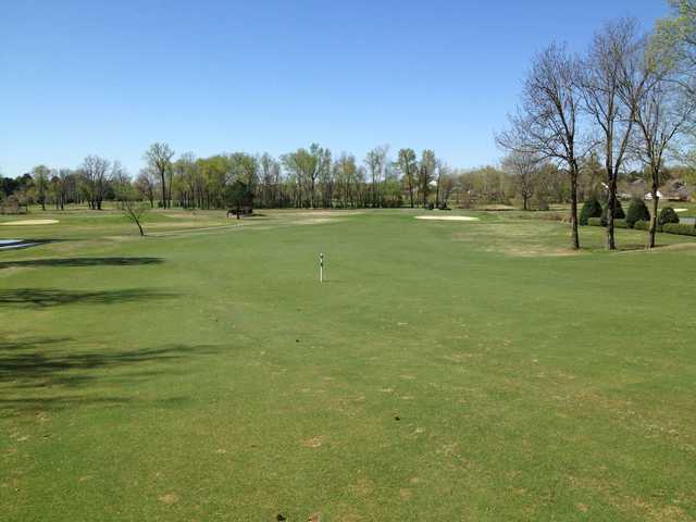 A view of a faiway at Wedgewood Golf Course