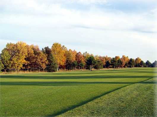 A view of a fairway at Ridgewood Golf Course