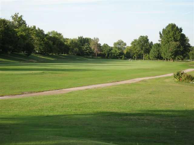 A sunny day view from Riverside Golf Club