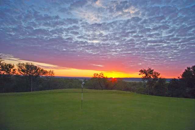 A view of a hole at Wolfdancer Golf Club