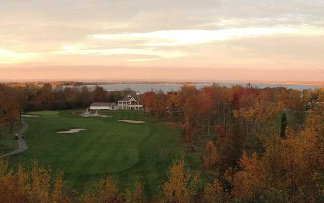 A fall view from Wild Bluff Golf Course