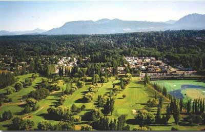 Aerial view of Musqueam Golf & Learning Academy
