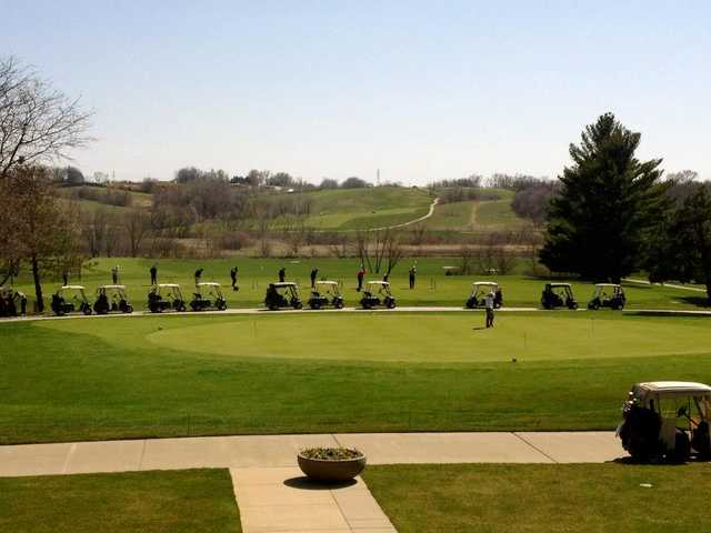 A sunny day view from Echo Valley Country Club