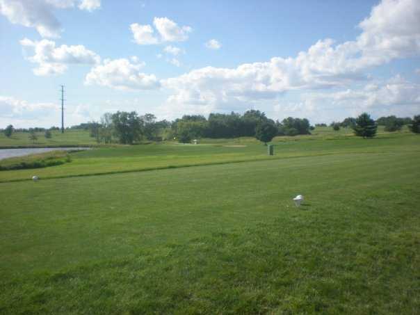 A view of a tee at Warrior Run Golf Course