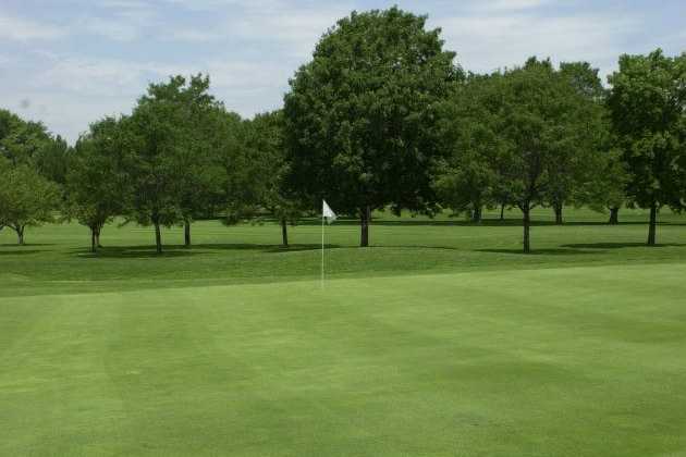 A view of a hole at Billy Caldwell Golf Course