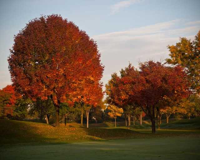 A view from a fairway at Riverside Golf Club