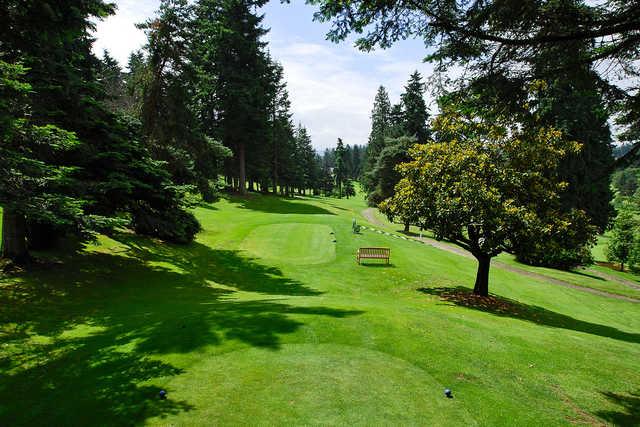 A view from tee #9 at Tam O'Shanter Golf Course.