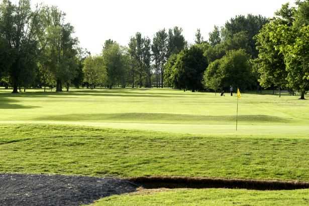 A view of hole #12 at Portadown Golf Club