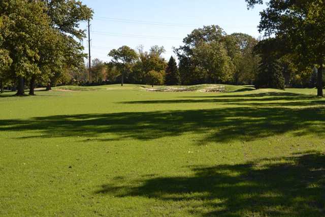 A view from the 15th fairway at Wilmette Golf Course