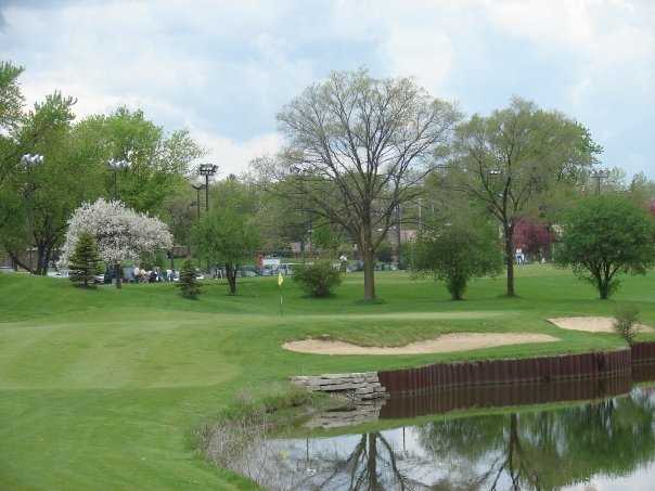 A view of hole #7 a Addison Links & Tees