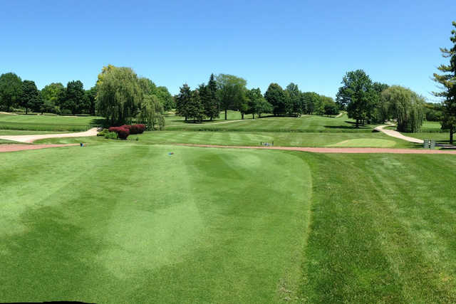 A view from a tee at Itasca Country Club