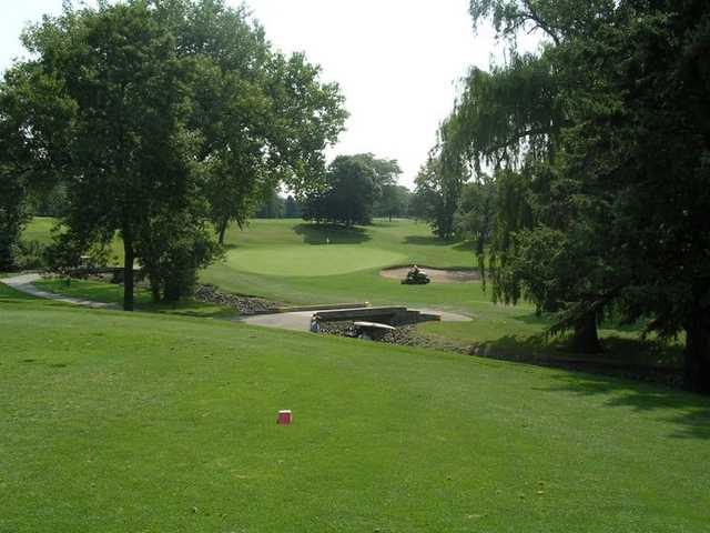 A view from a tee at Silver Lake Country Club