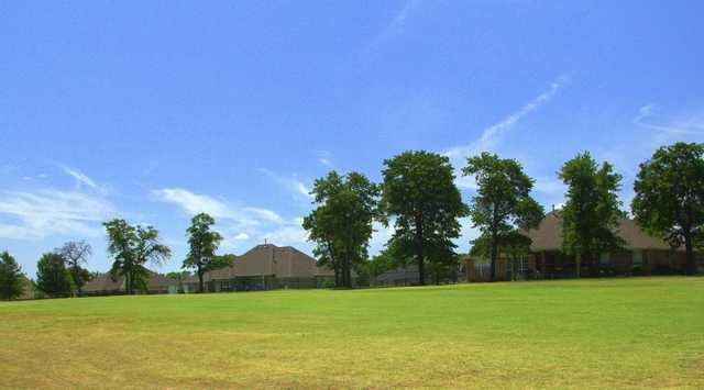 A view of a fairway at Choctaw Creek Golf Course