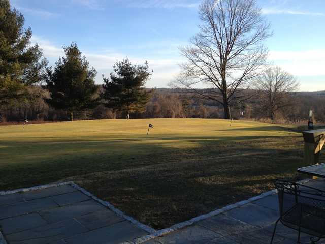 A morning view from Mohansic Golf Course