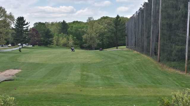 A view of a fairway at Minnechaug Golf Course