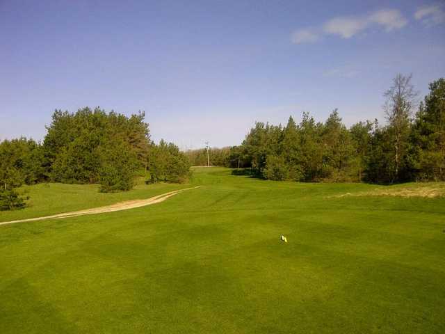 A view from tee #16 at Northern Dunes Golf Club