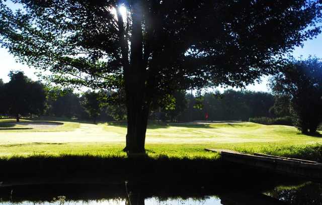 A view over the water from Cedar Creek Golf Club