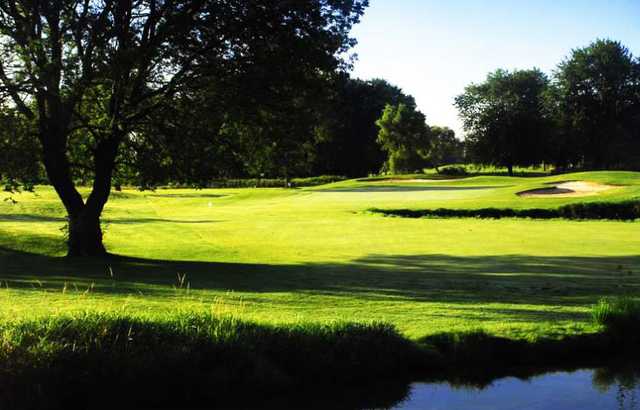 A sunny day view from Cedar Creek Golf Club