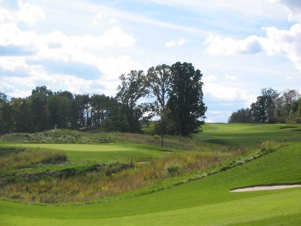 View from a tee at Paris Grand Golf Course