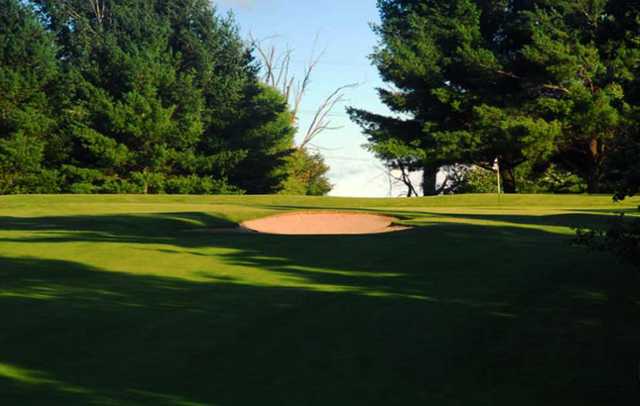 A view of a green at Foxwood Golf Club