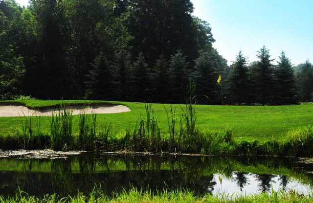 A view over the water from Acton Golf Club